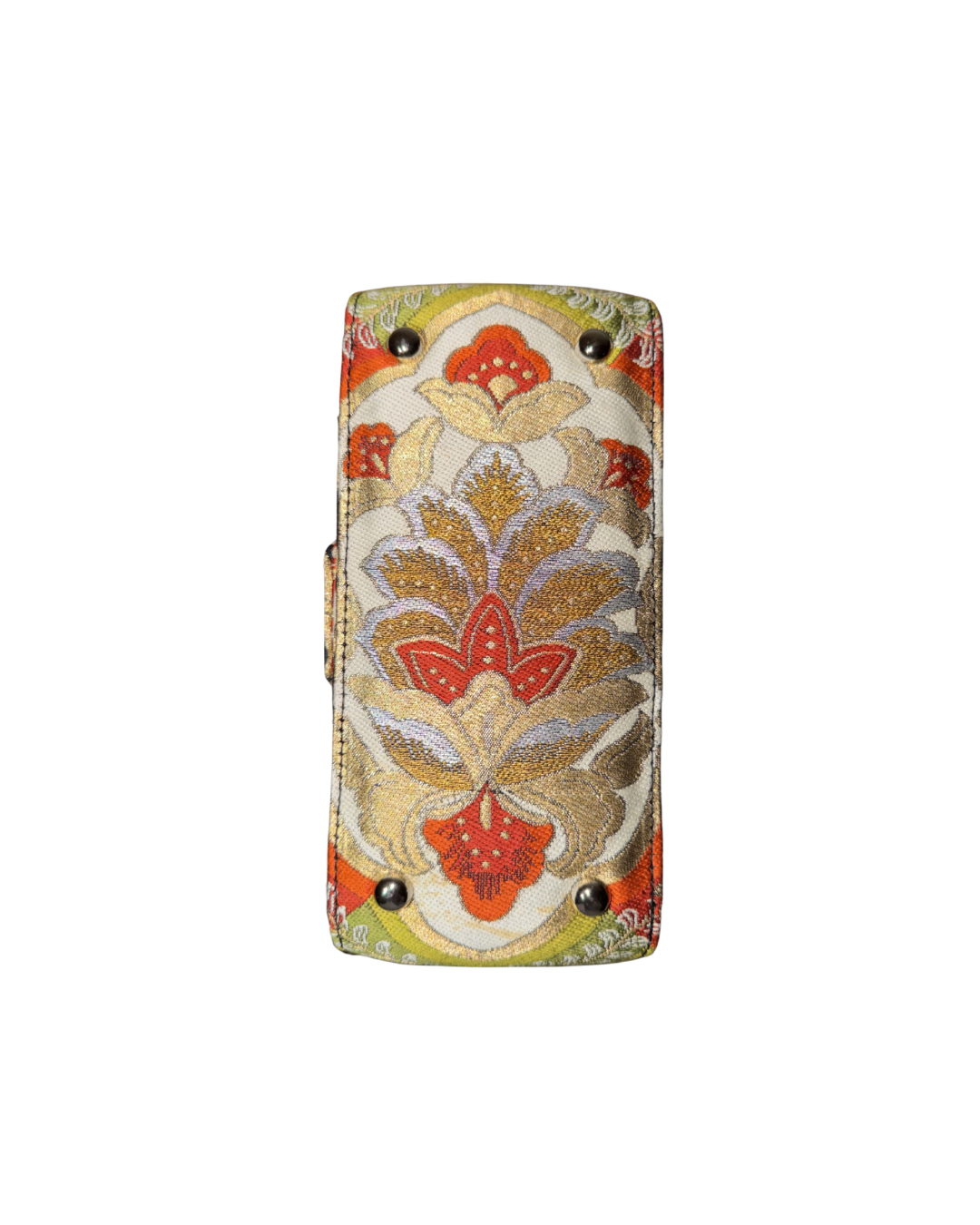 Obi Statement Shoulder Bag / 花菱文 - Hanabishimon -