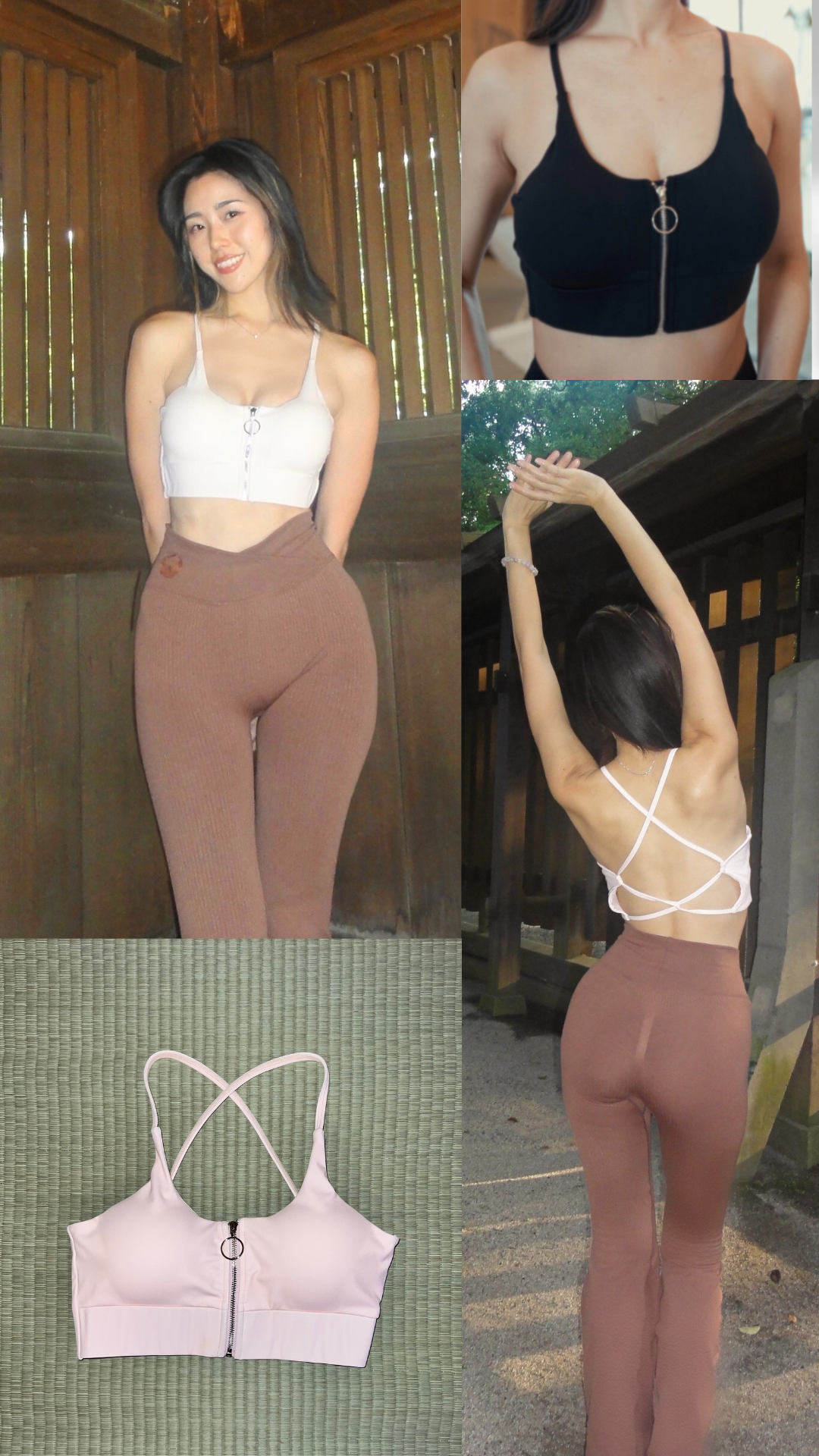 Comfortable push up bra tops - 2 colors -