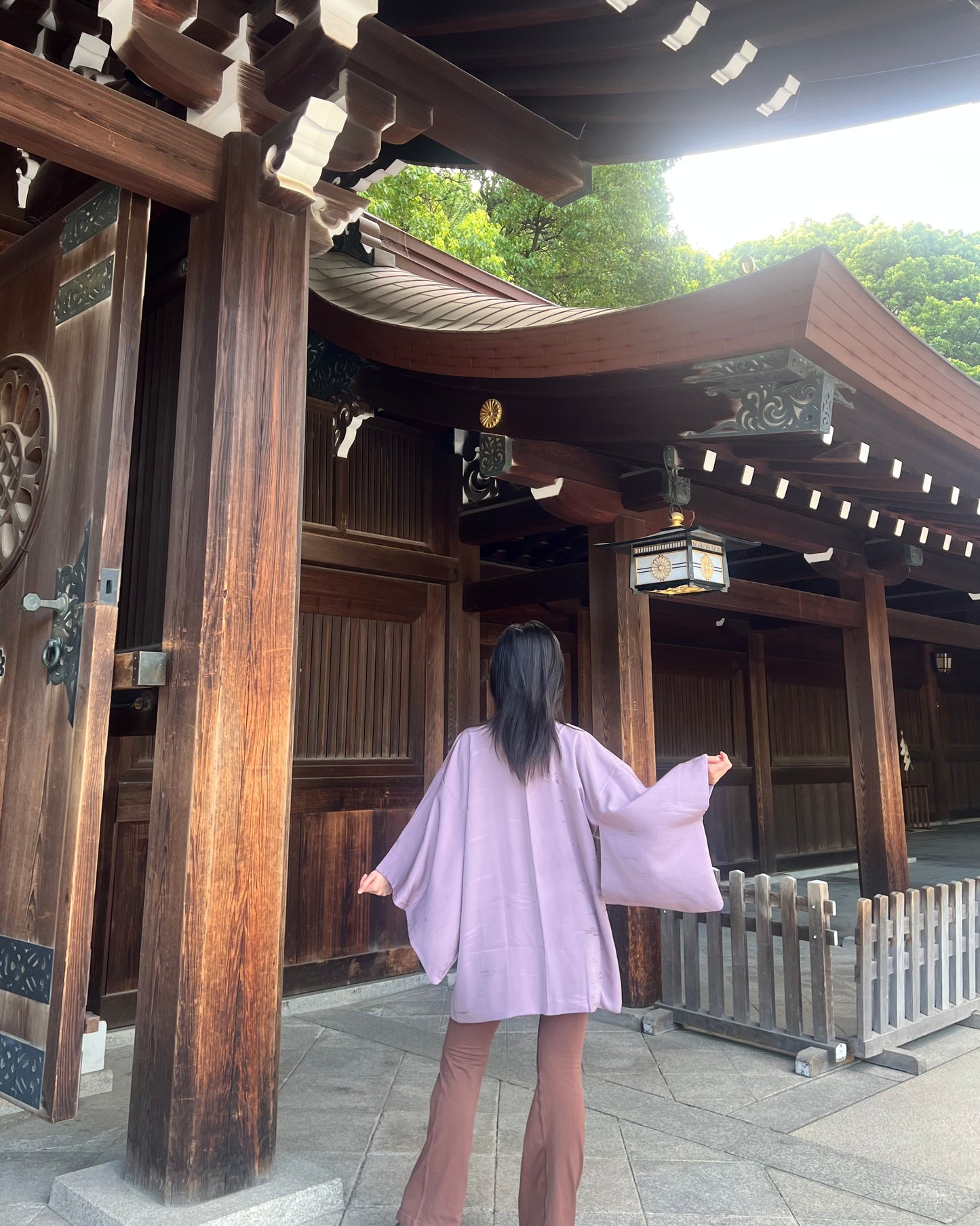 Vintage Kimono Haori - fuji -