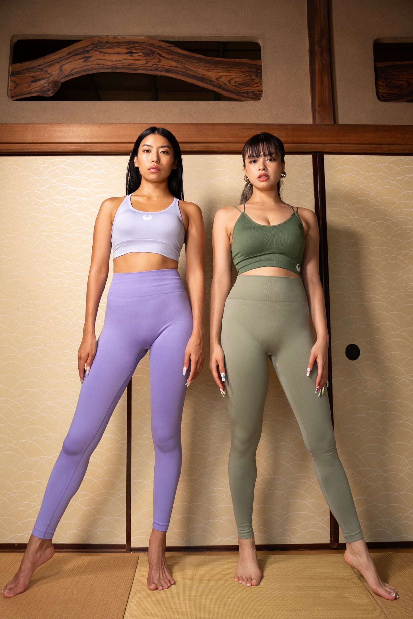 Beautiful  butt leggings long 
(with seamless T back) - 10 colors -