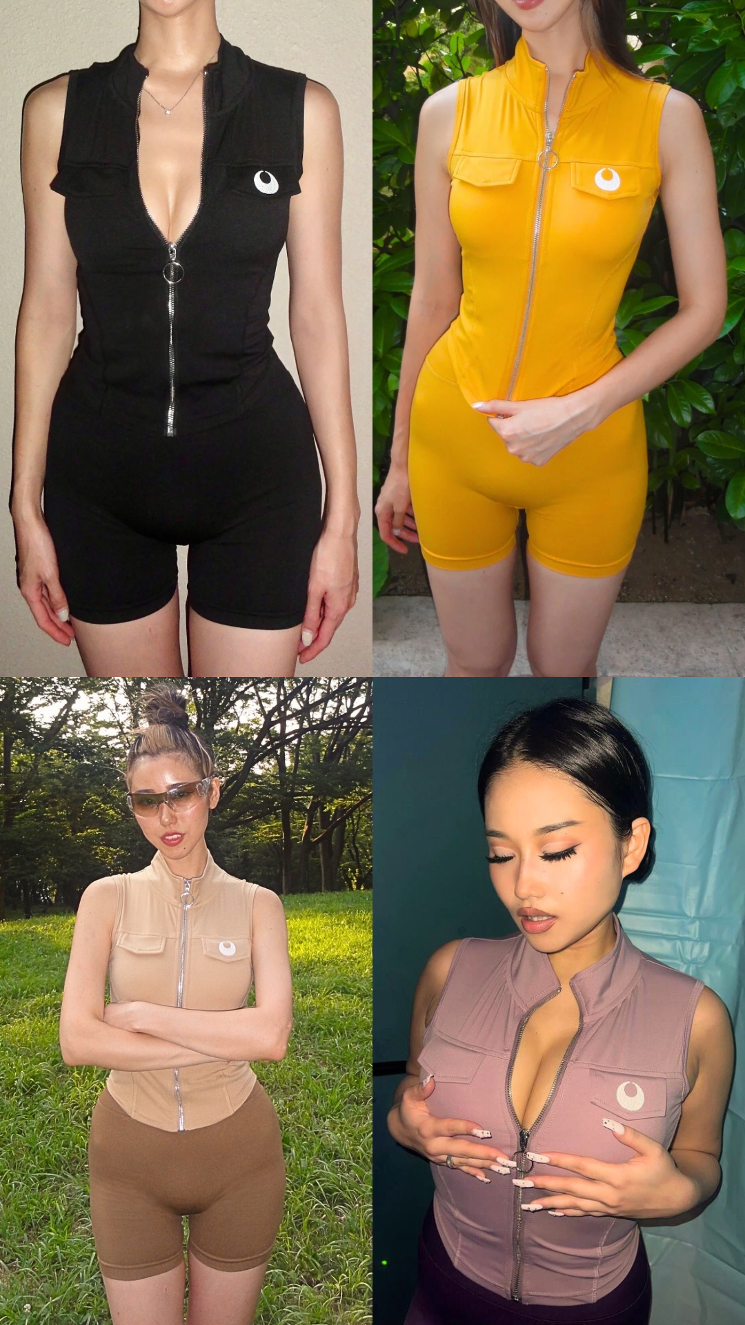 Army abs tank ( with push up pat ) - 4colors -