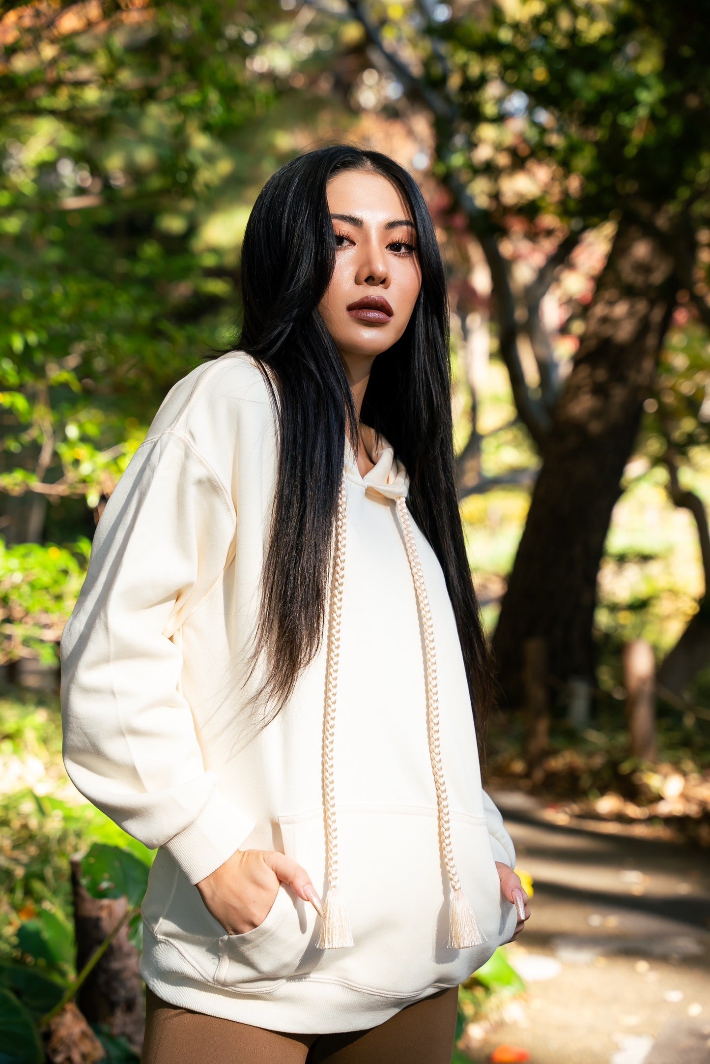 Obijime Hoodie 帯締めふーでぃー ( UNISEX ) - 2colors -