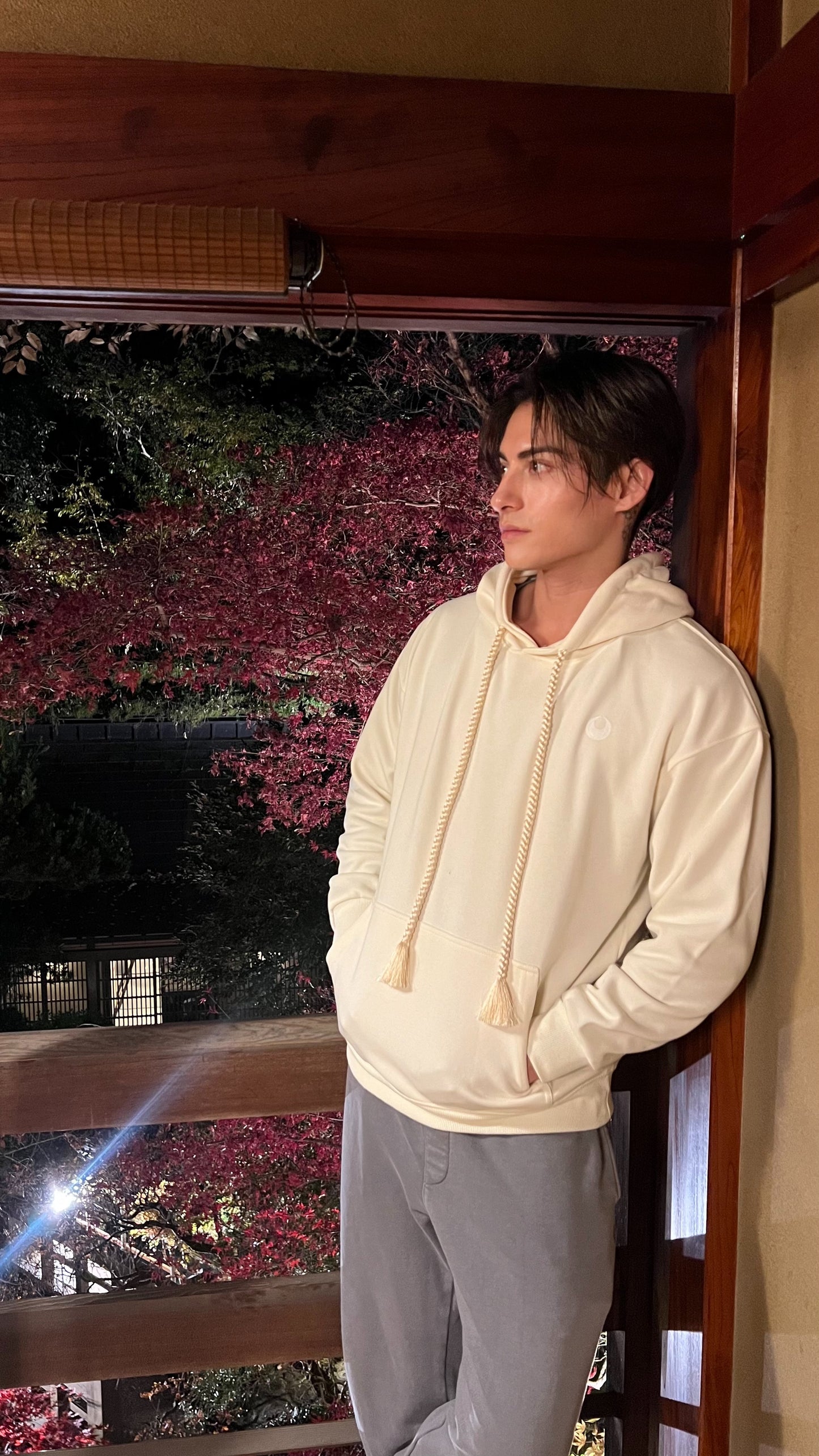 Obijime Hoodie 帯締めふーでぃー ( UNISEX ) - 2colors -