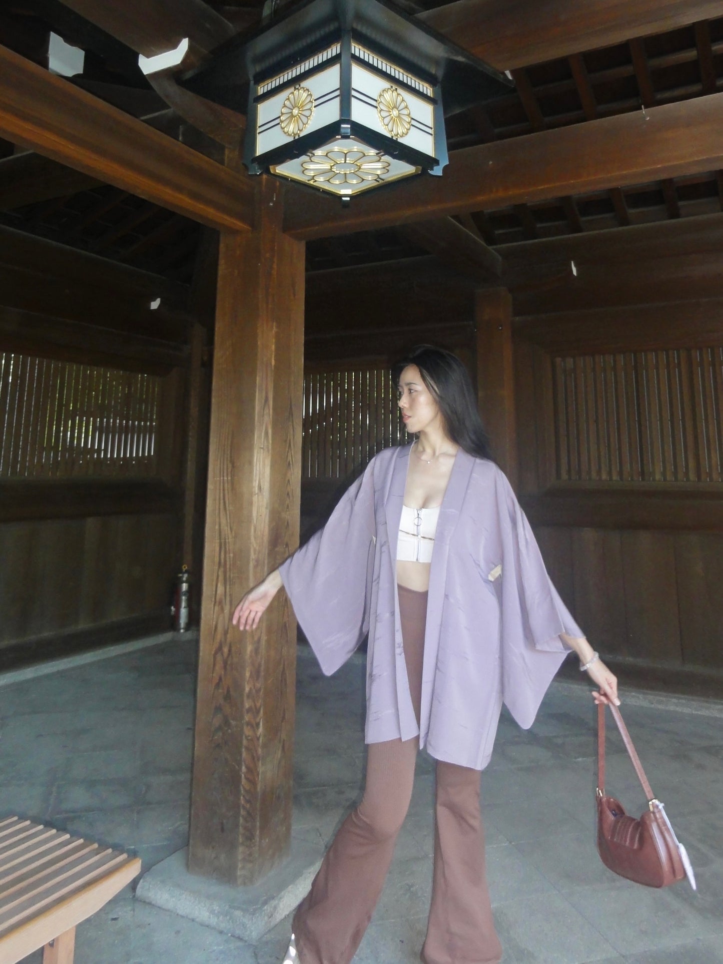 Vintage Kimono Haori - fuji -