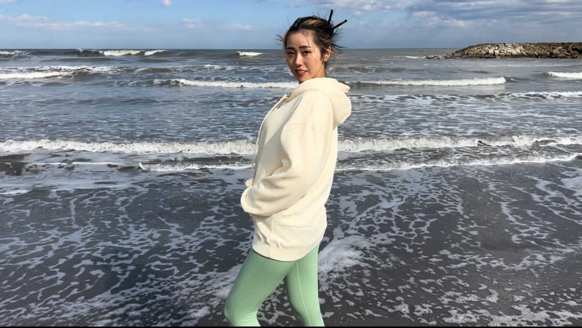 Obijime Hoodie 帯締めふーでぃー ( UNISEX ) - 2colors -