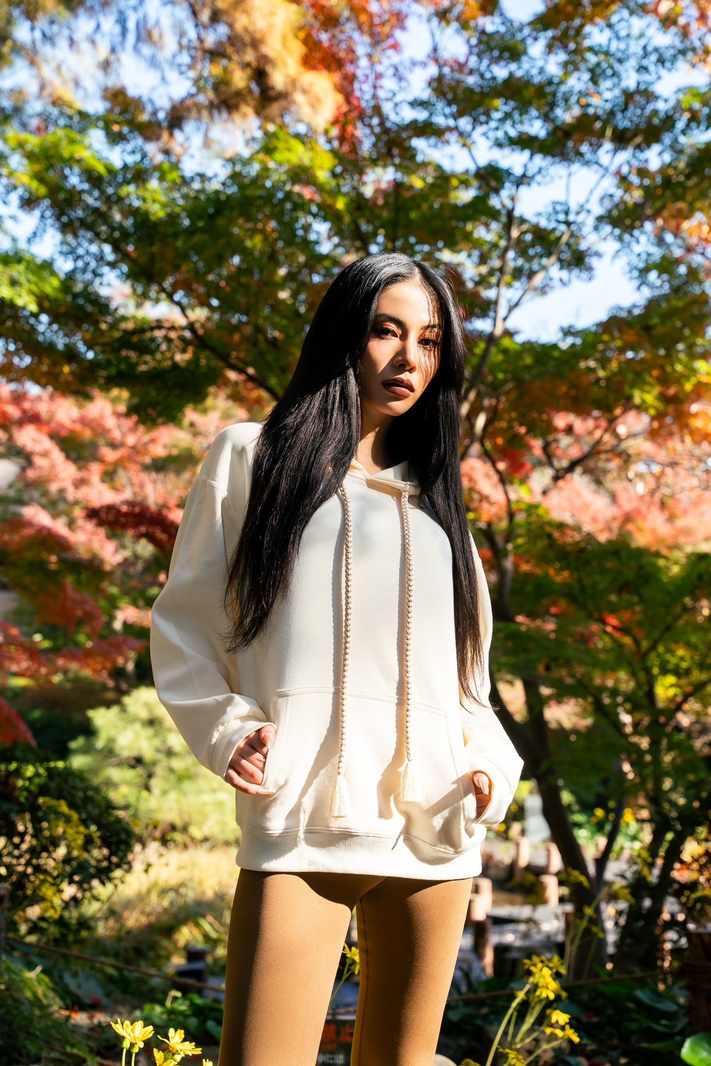Obijime Hoodie 帯締めふーでぃー ( UNISEX ) - 2colors -