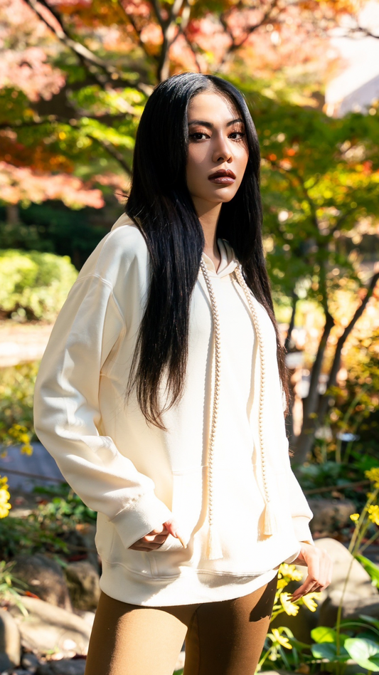Obijime Hoodie 帯締めふーでぃー ( UNISEX ) - 2colors -