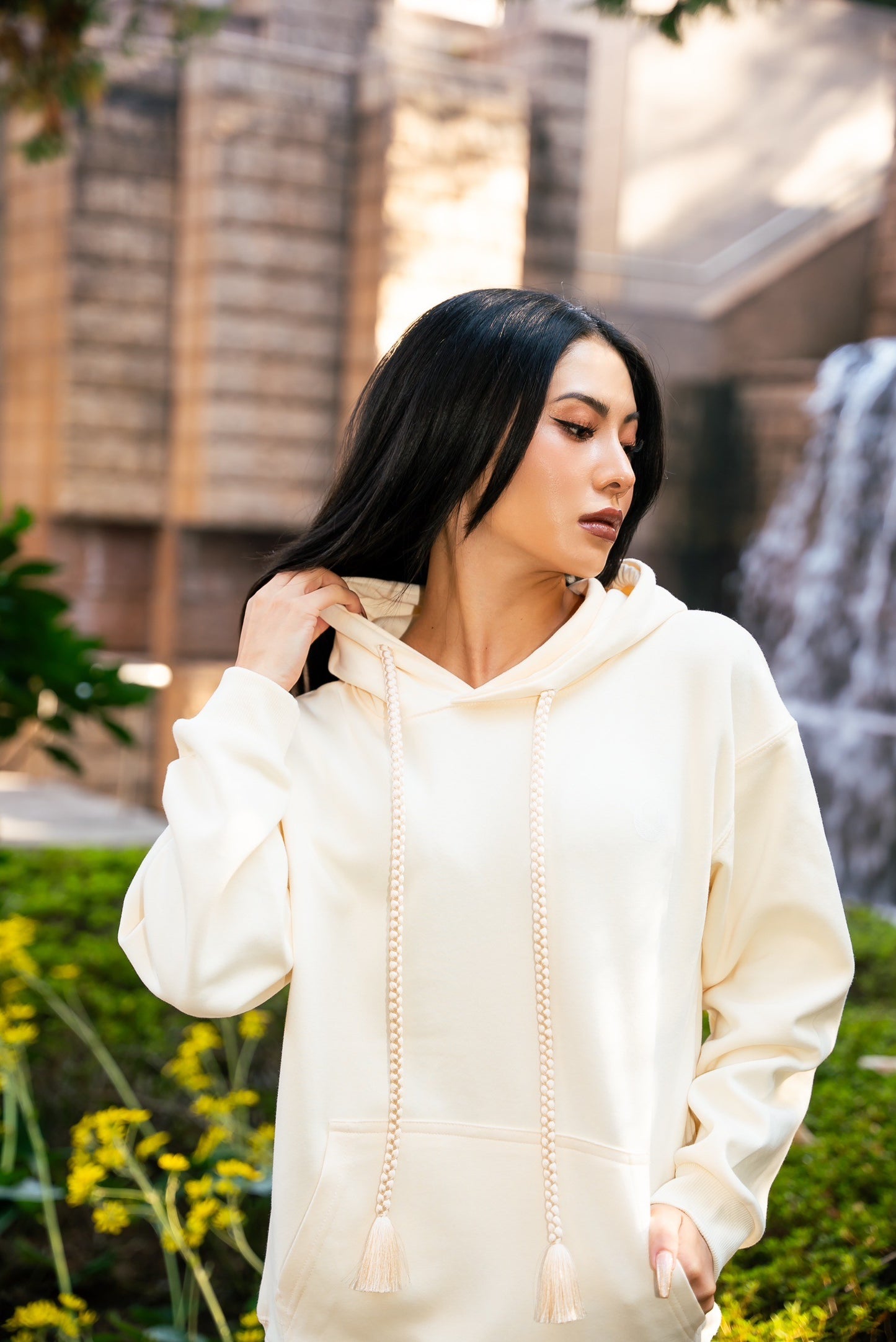 Obijime Hoodie 帯締めふーでぃー ( UNISEX ) - 2colors -
