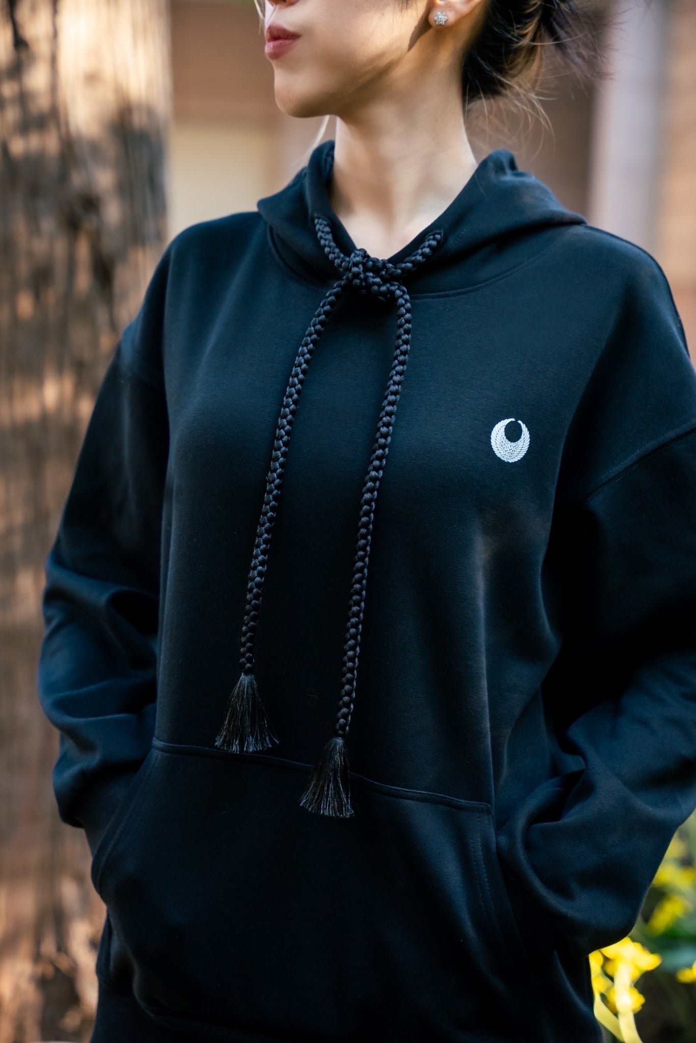 Obijime Hoodie 帯締めふーでぃー ( UNISEX ) - 2colors -