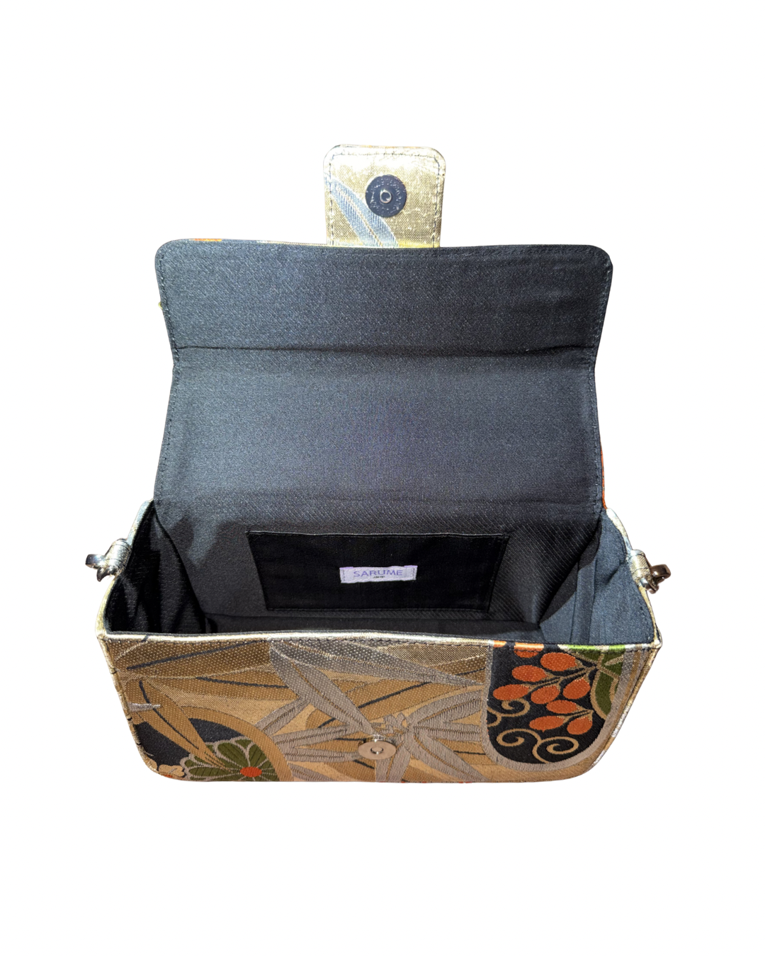 Obi Statement Shoulder Bag / 菊笹 - Kiku Sasa -