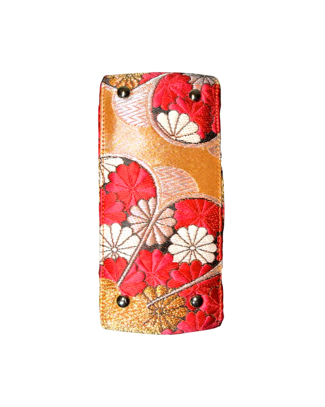 Obi Statement Shoulder Bag / 紅白菊 - Kouhaku Kiku -
