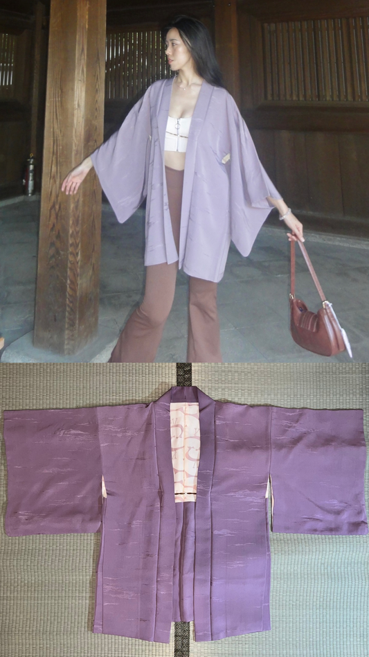 Vintage Kimono Haori - fuji -
