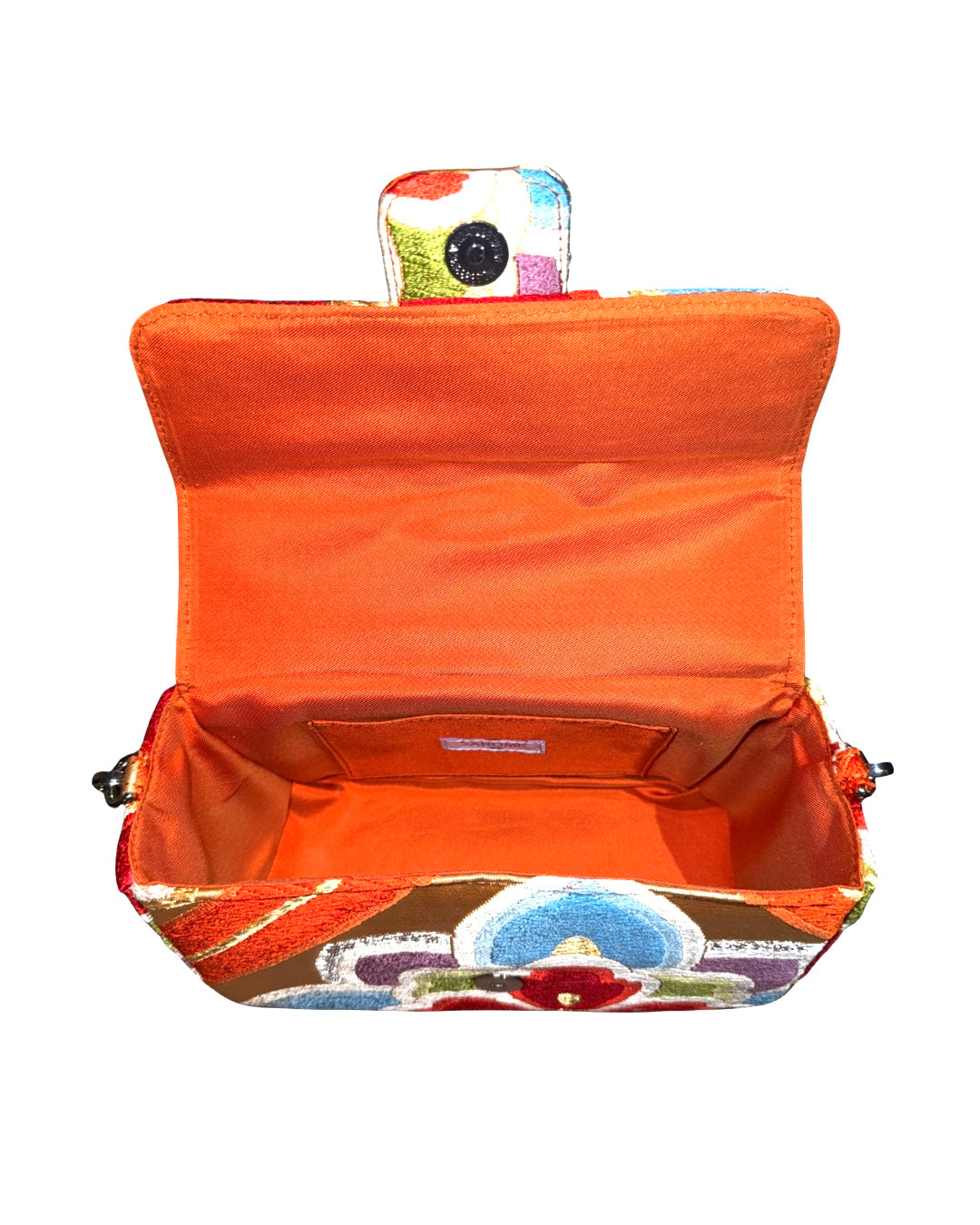 Obi Statement Shoulder Bag / 七宝花菱 - Shippo Hanabishi -