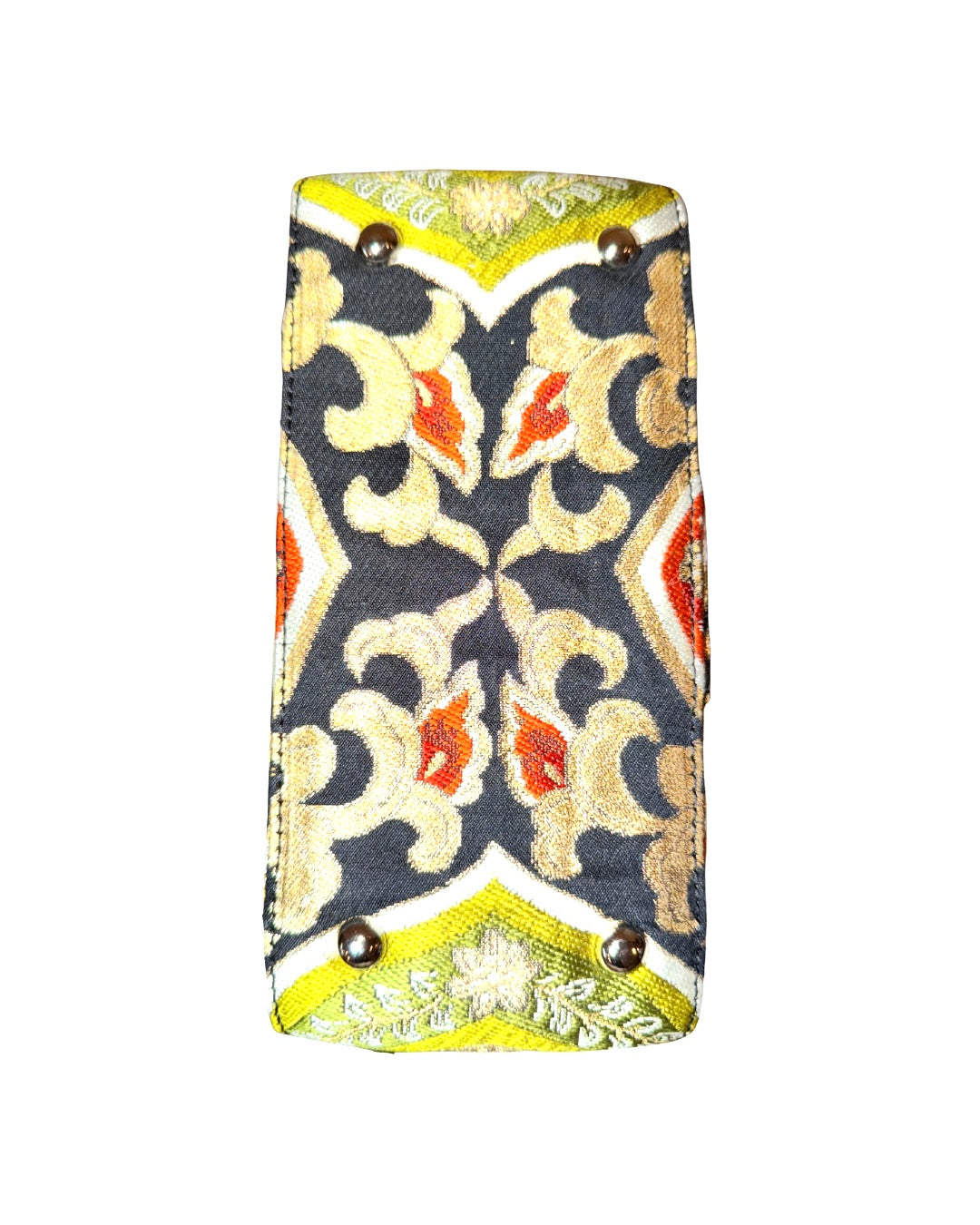 Obi Statement Shoulder Bag / 花菱文 - Hanabishimon -