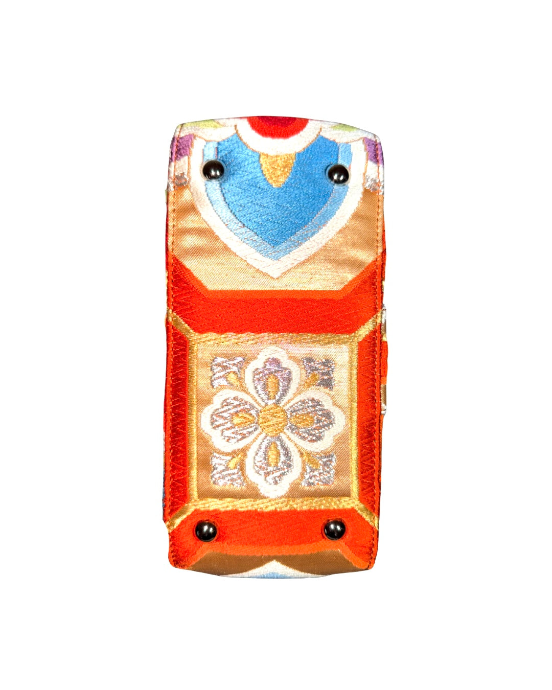 Obi Statement Shoulder Bag / 七宝花菱 - Shippo Hanabishi -