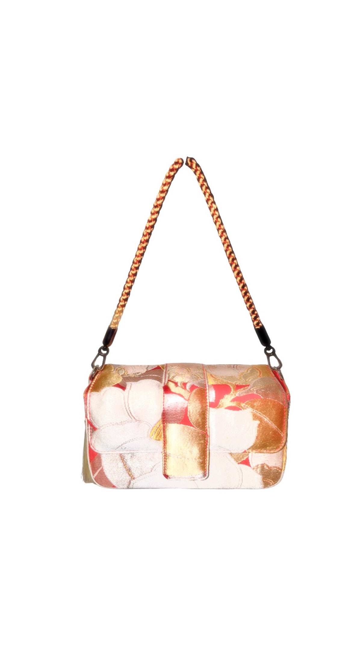 Obi Statement Shoulder Bag / 椿 - Tsubski -