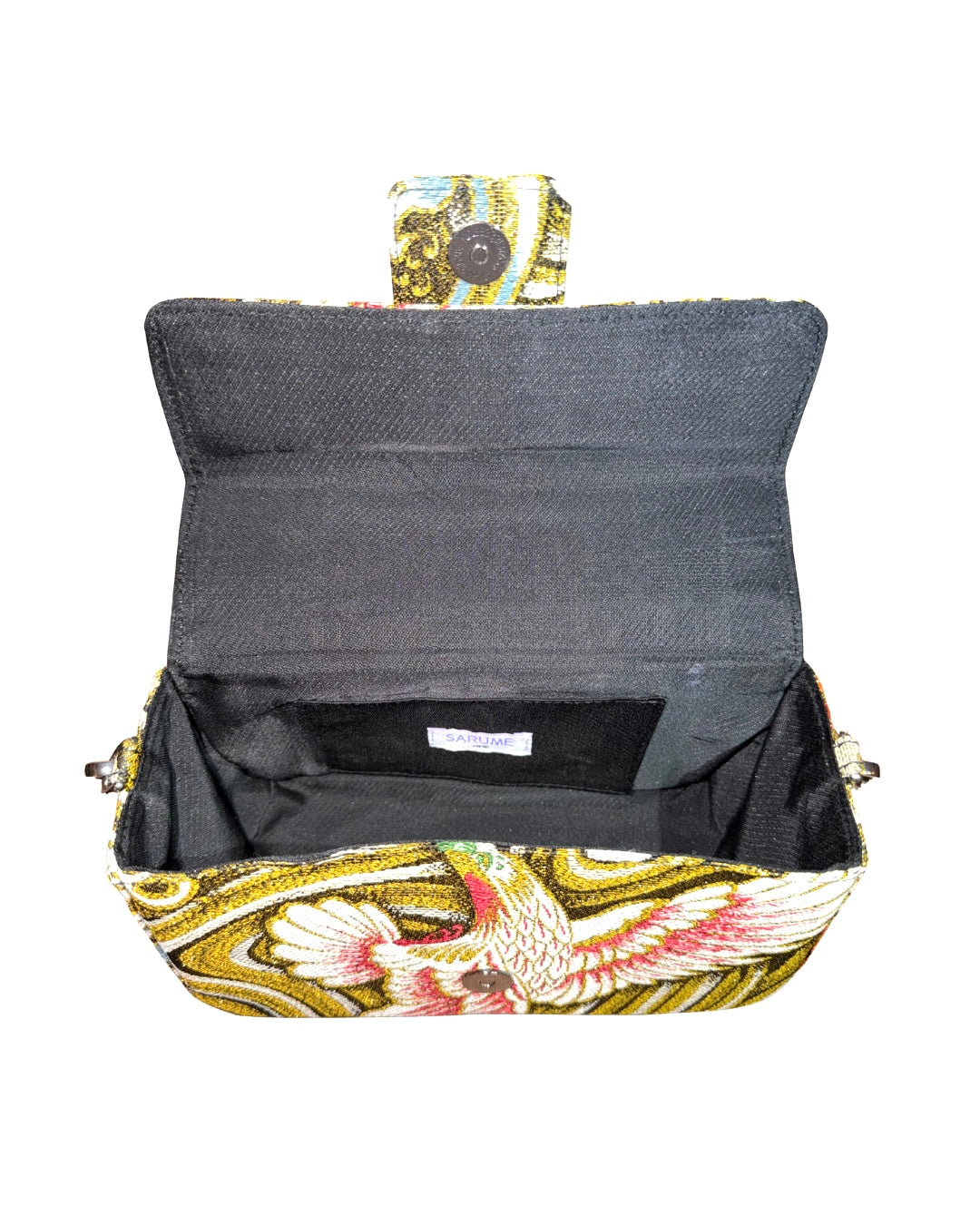 Obi Statement Shoulder Bag / 鶴波 - Tsuru Nami -