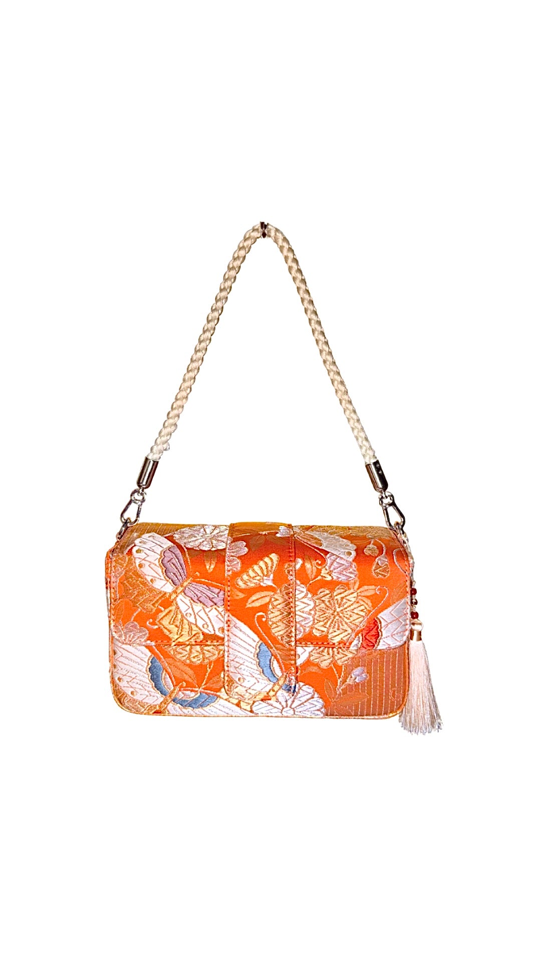 Obi Statement Shoulder Bag / 菊蝶 - Kiku Chou -