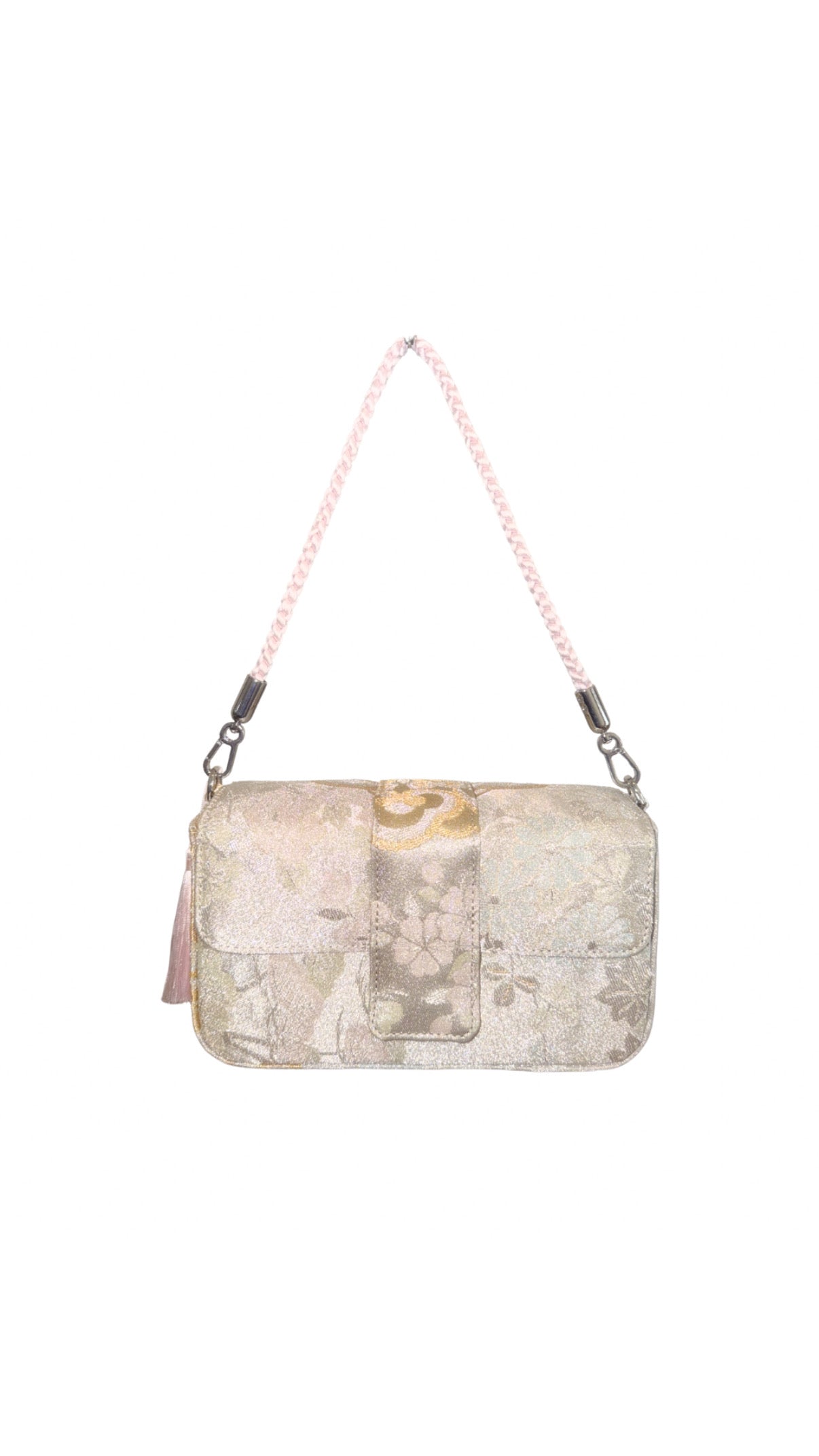 Obi Statement Shoulder Bag / 桜 - Sakura -