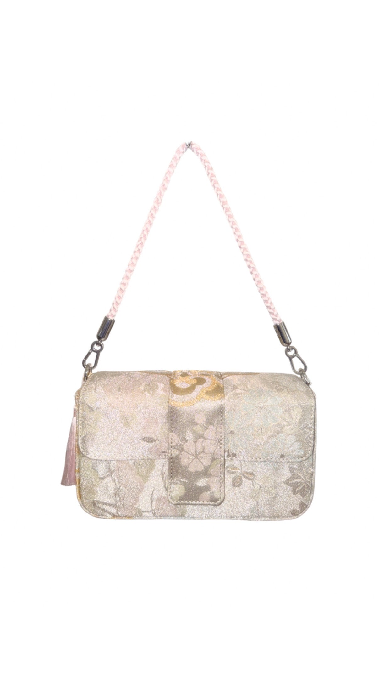 Obi Statement Shoulder Bag / 桜 - Sakura -